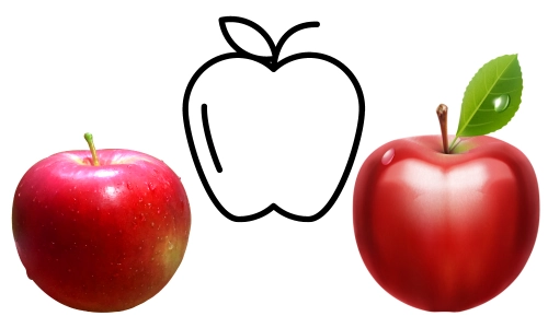 10 Lines on Apple Fruit in Hindi