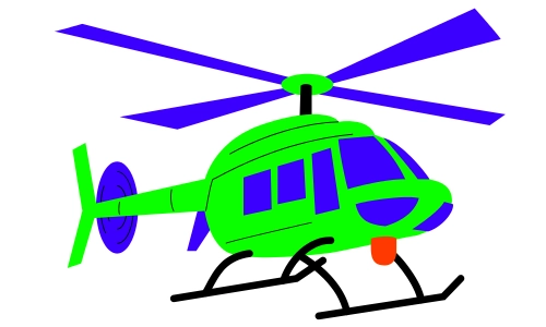5 Lines on Helicopter in English